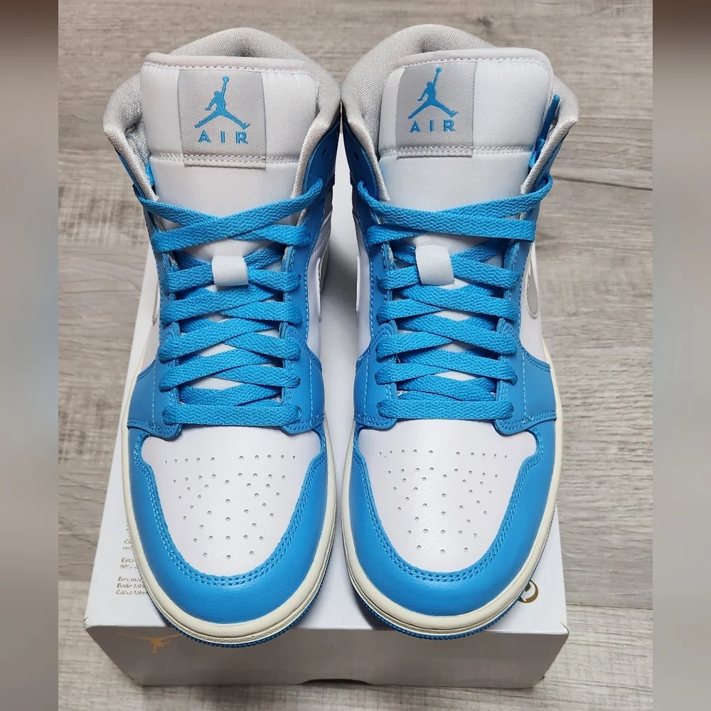 SOLD!!Jordan 1 Mid Powder Blue - Picture 3 of 5